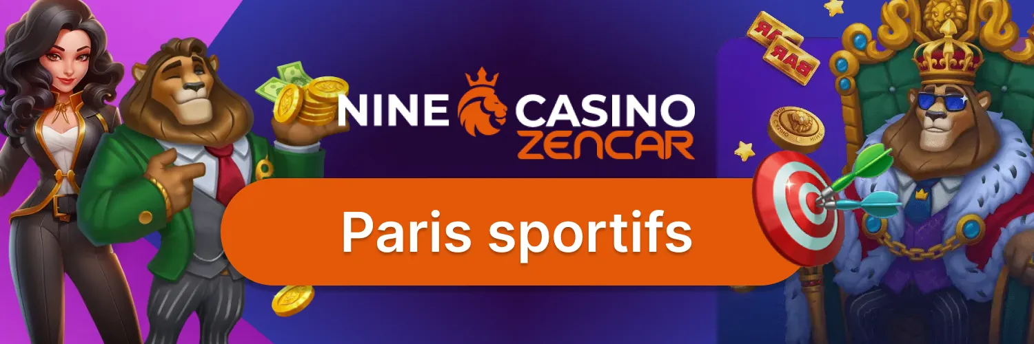 Paris sportifs en Nine Casino